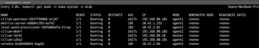 CiliumRunning